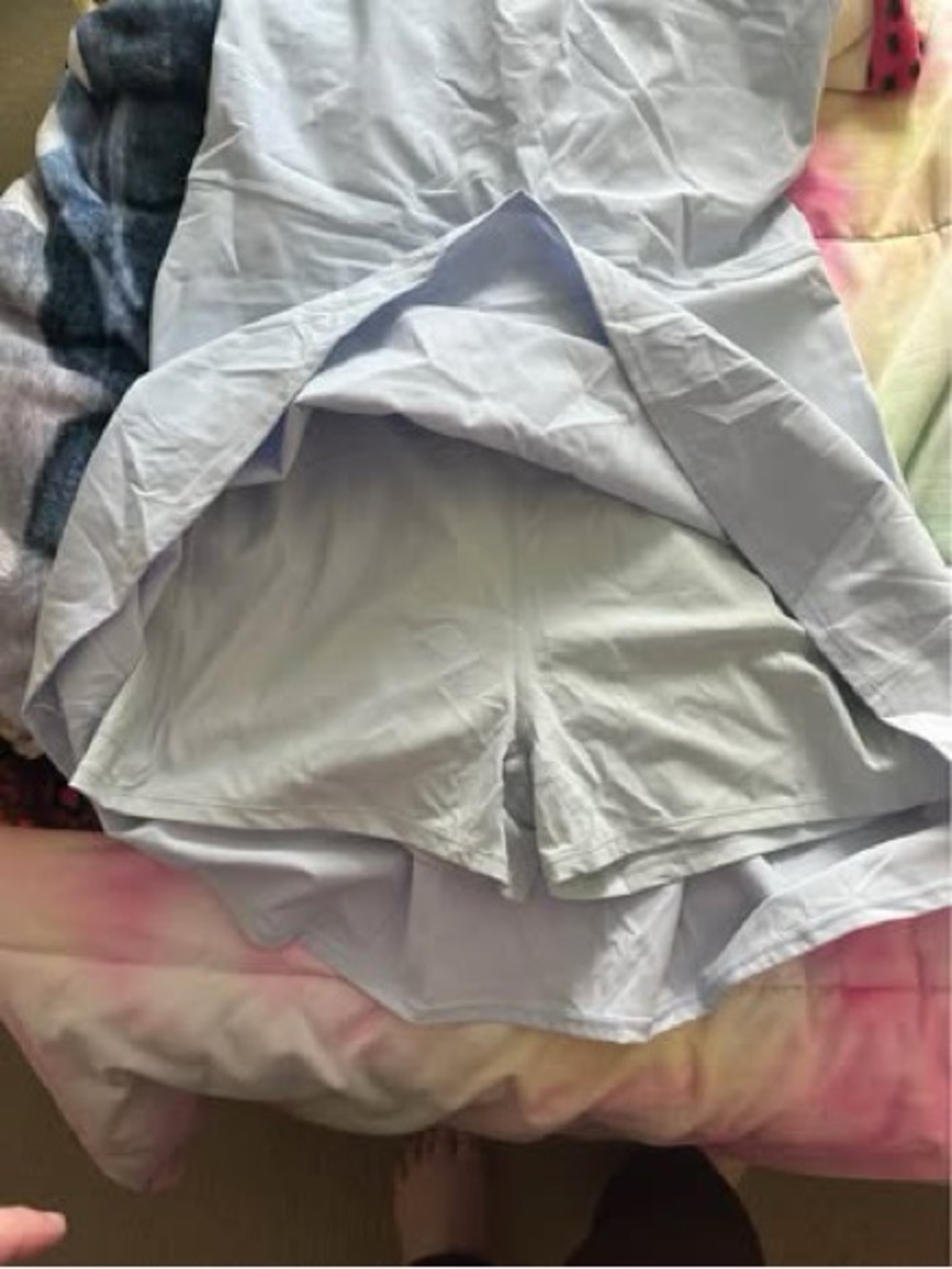 Outdoor Voices Light Blue Active Skort